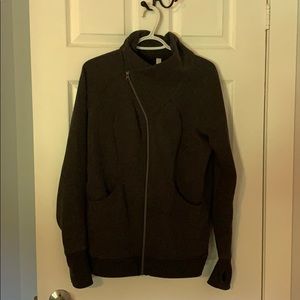 Asymmetrical Lululemon Zip-up Sweater